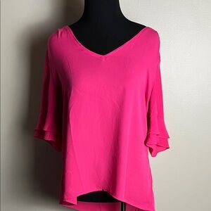 Chic Fuchsia Women's Blouse